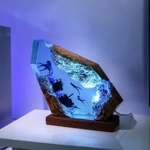 A Comprehensive Guide to Resin Lamps: Elegance and Creativity Illuminated - resinhomefurniture