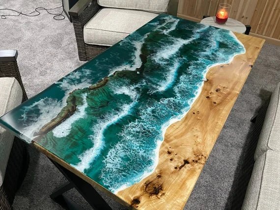 Epoxy Dining Tables and Side Tables: How to Choose the Best for Your Style - resinhomefurniture