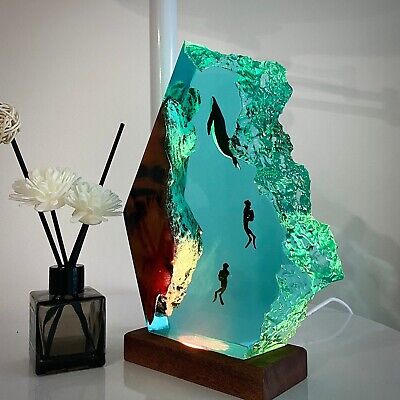 How to Make a Stunning Resin Lamp - resinhomefurniture