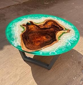 The Art of Crafting a Handcrafted Resin Round Table - resinhomefurniture