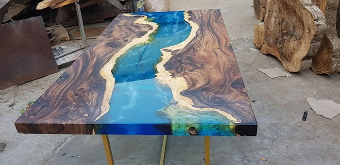 Top Resin Dining Tables and Epoxy Side Tables for a Stylish Home - resinhomefurniture