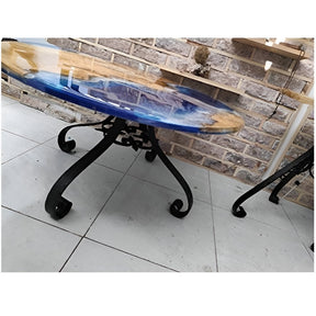 Coffee Table Large Indoor Epoxy Coffee Table For 2, 4, 6, 8 Resin Living Room Table Epoxy Table Top Resin Epoxy Table End Table Side Table - resinhomefurniture