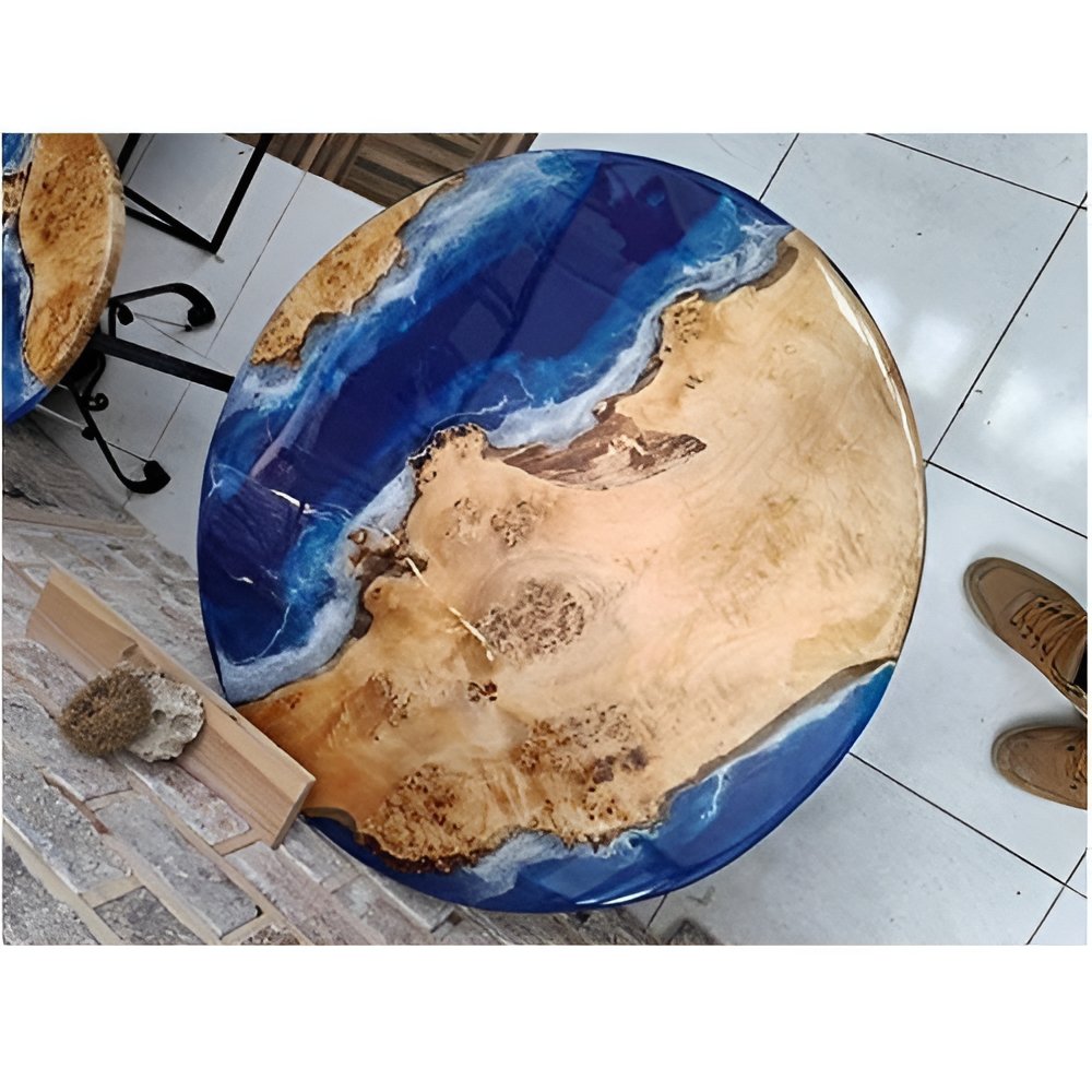 Coffee Table Large Indoor Epoxy Coffee Table For 2, 4, 6, 8 Resin Living Room Table Epoxy Table Top Resin Epoxy Table End Table Side Table - resinhomefurniture