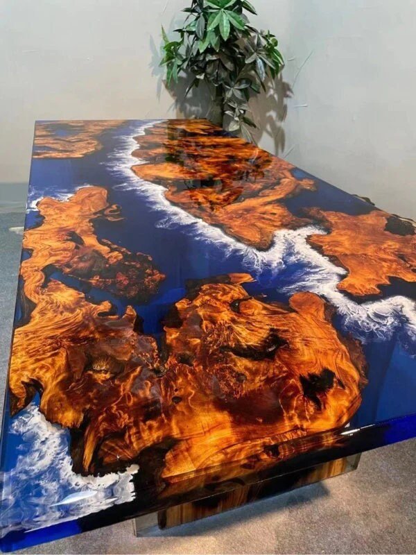 Large epoxy table sale