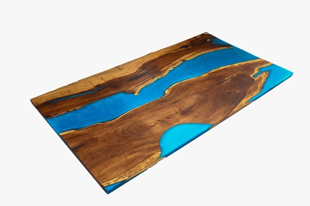 Customized Large Epoxy Multi Channel Table, Resin River Dining Table for 2, 4, 6, 8, Living Room Table, Home d?cor, Bar Counter - resinhomefurniture