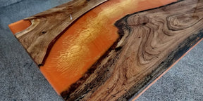 Customized Large Epoxy Table, Lava Flowing Look Dining Table for 2, 4, 6, 8, Living Room Table Epoxy Coffee Table Top, Resin Bar Counter - resinhomefurniture