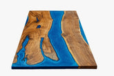 Customized Unique Large Epoxy Table, Resin River Dining Table for 2, 4, 6, 8 Flexible and Customized, Living Room Table, Home décor - resinhomefurniture