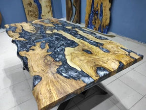 large - indoor - grey - ocean - epoxy - dining - table - resin - coffee - table - living - room - table - river - table - for - 2 - 4 - 6 - 8 - epoxy - table - top - home - decor - bar - counter - patio - table - resinhomefurniture