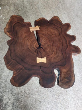 Personalized Flower Shaped Live Edge Round Coffee Table Living Room Table Office Table Patio Table Coastal Table Hallway Table Centre Table Side Table Home Decor - resinhomefurniture