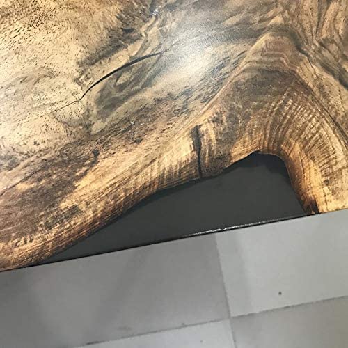 TUZECH Dining and End Tables Black epoxy Resin River Table Home & Living Furniture Living Room Furniture Walnut Dining Custom Table - resinhomefurniture