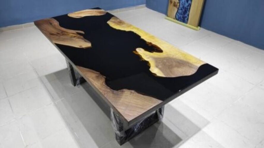  Personalized Large Fully Customised EPOXY Table, Resin